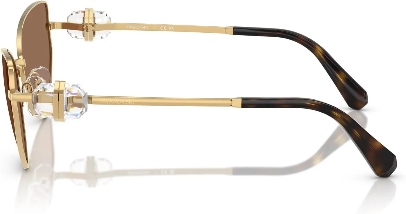 Swarovski Women's Sk7003 Butterfly Sunglasses