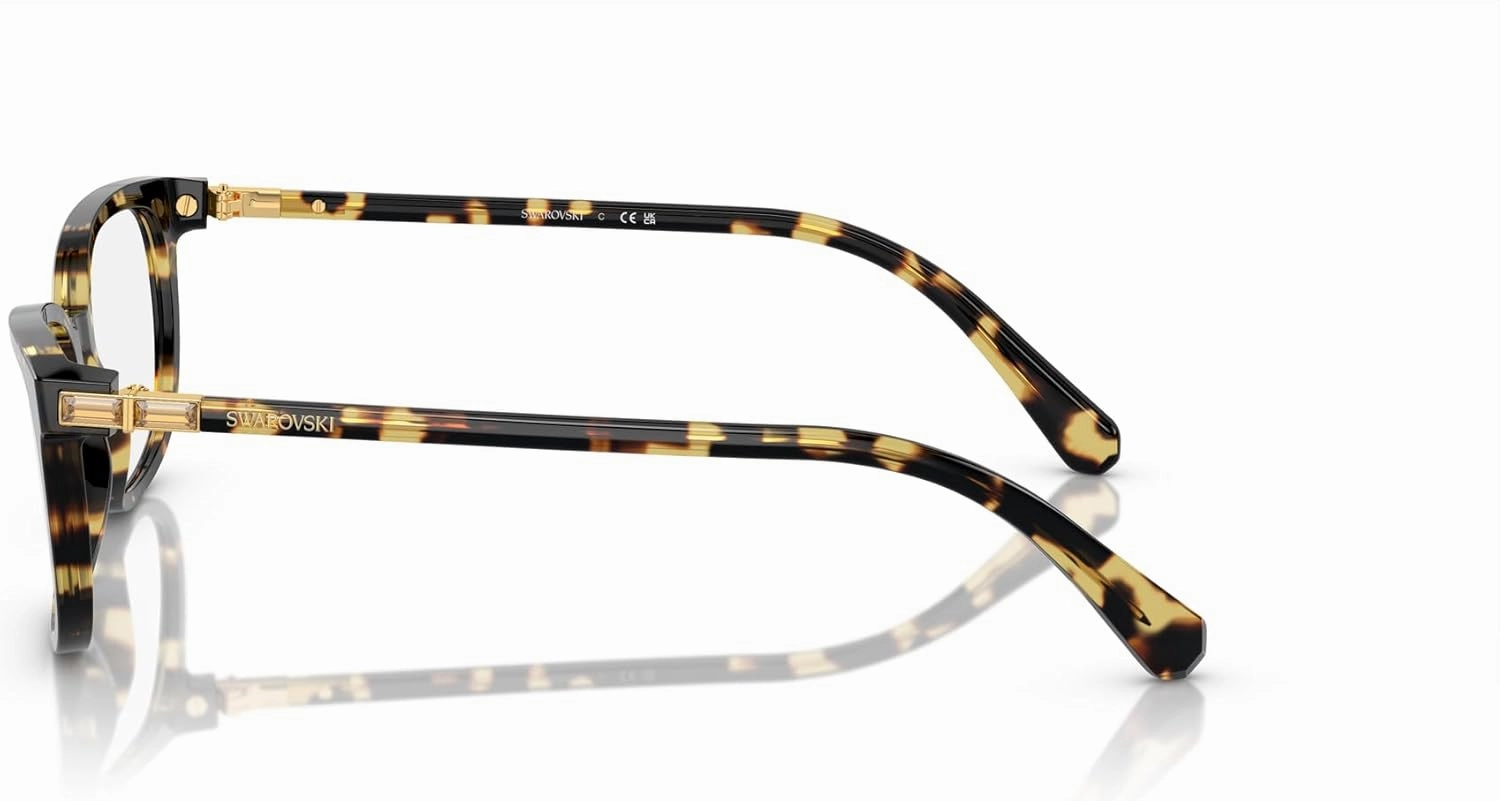 Swarovski Women's Sk2003 Rectangular Prescription Eyewear Frames