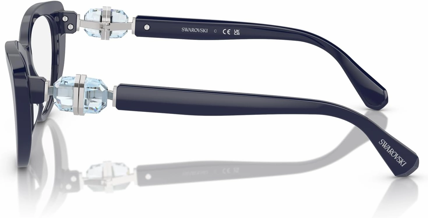 Swarovski Women's Sk2005 Cat Eye Prescription Eyewear Frames