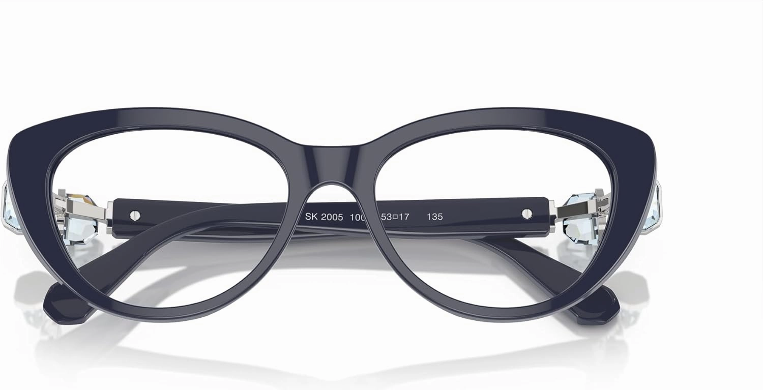 Swarovski Women's Sk2005 Cat Eye Prescription Eyewear Frames