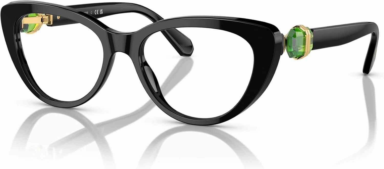 Swarovski Women's Sk2005 Cat Eye Prescription Eyewear Frames
