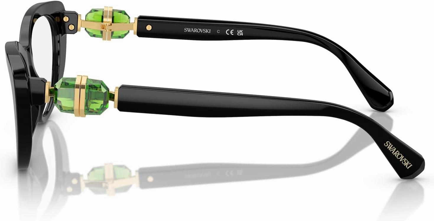 Swarovski Women's Sk2005 Cat Eye Prescription Eyewear Frames