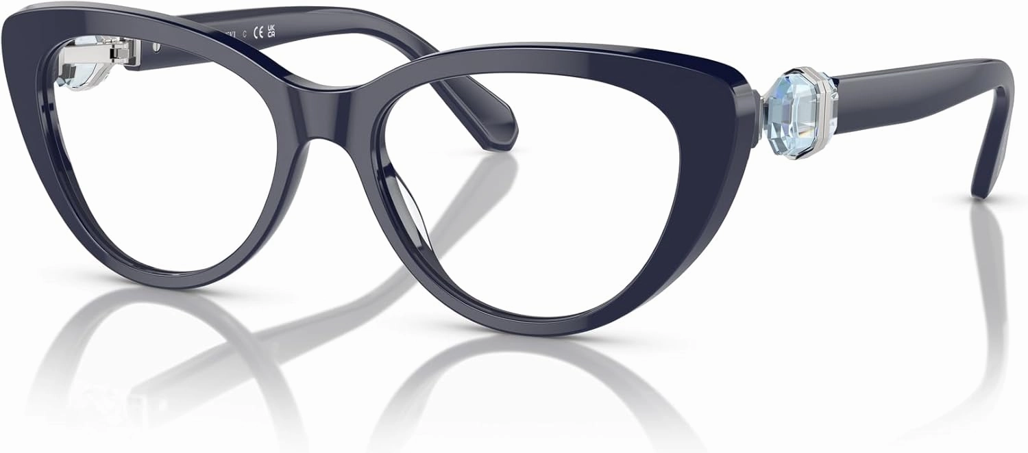 Swarovski Women's Sk2005 Cat Eye Prescription Eyewear Frames
