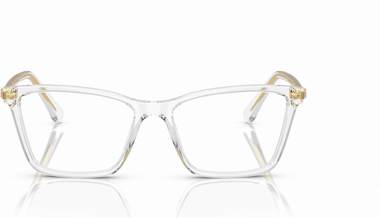 Swarovski Women's Sk2015 Rectangular Prescription Eyewear Frames