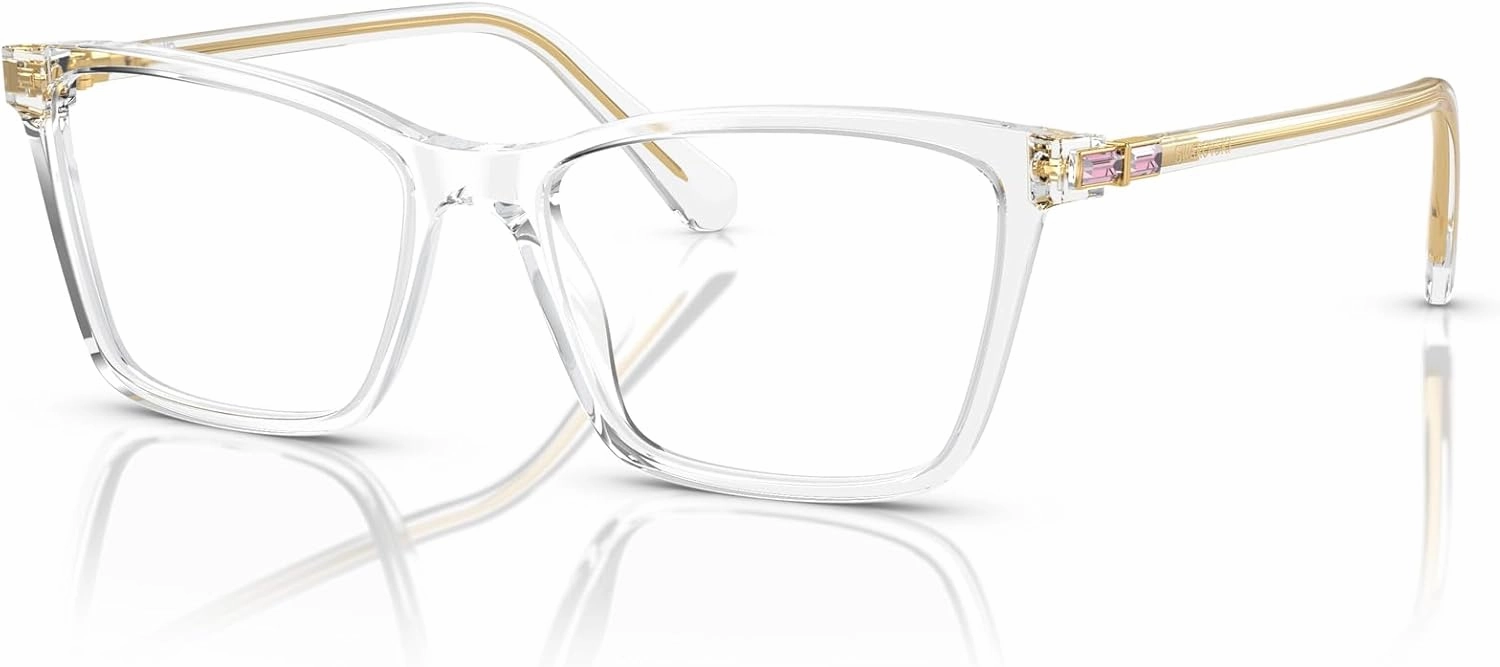 Swarovski Women's Sk2015 Rectangular Prescription Eyewear Frames