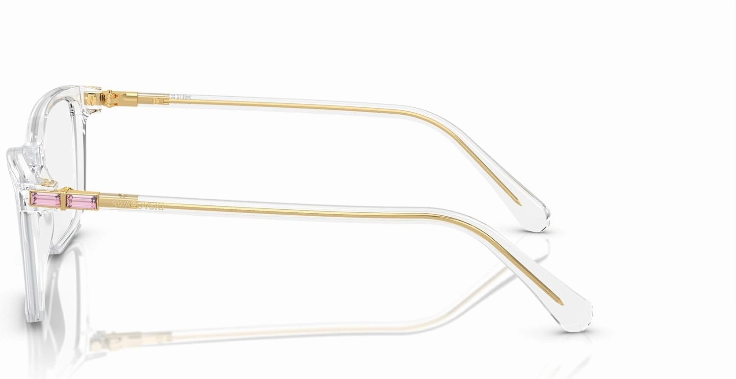 Swarovski Women's Sk2015 Rectangular Prescription Eyewear Frames