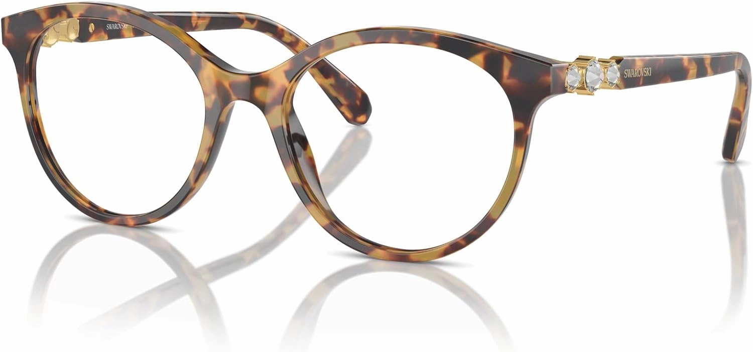 Swarovski Women's Sk2019 Round Prescription Eyewear Frames
