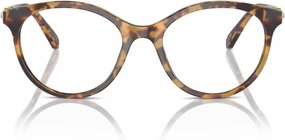 Swarovski Women's Sk2019 Round Prescription Eyewear Frames