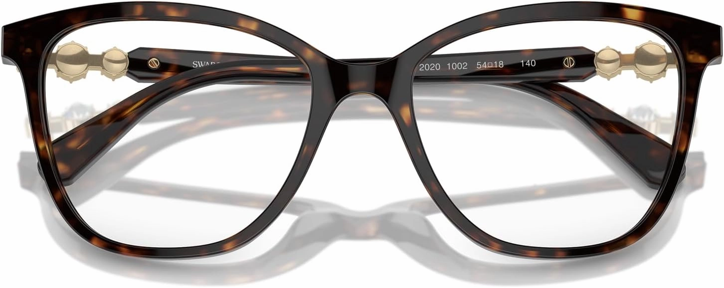 Swarovski Women's Sk2020 Square Prescription Eyewear Frames