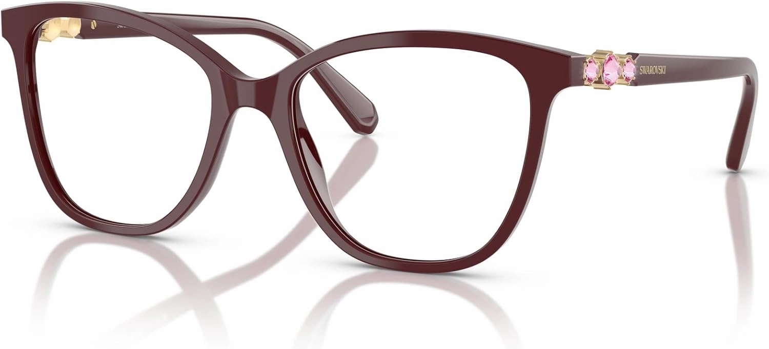 Swarovski Women's Sk2020 Square Prescription Eyewear Frames