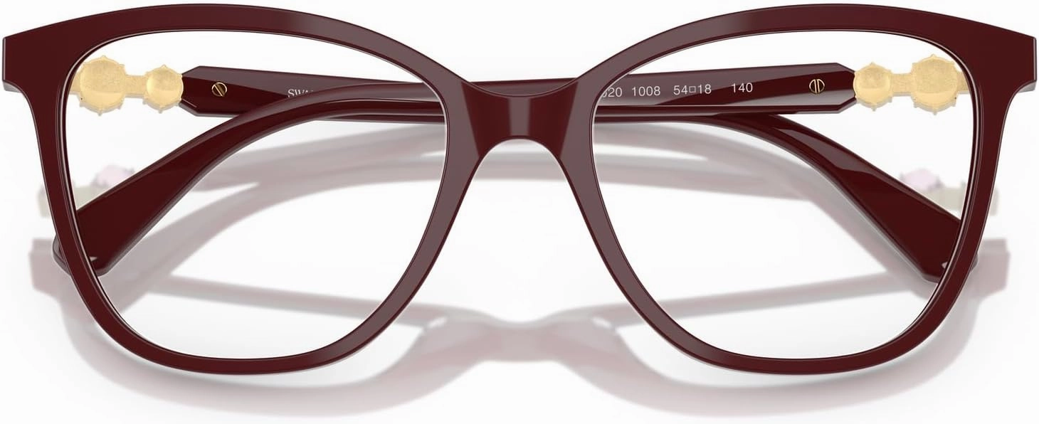 Swarovski Women's Sk2020 Square Prescription Eyewear Frames