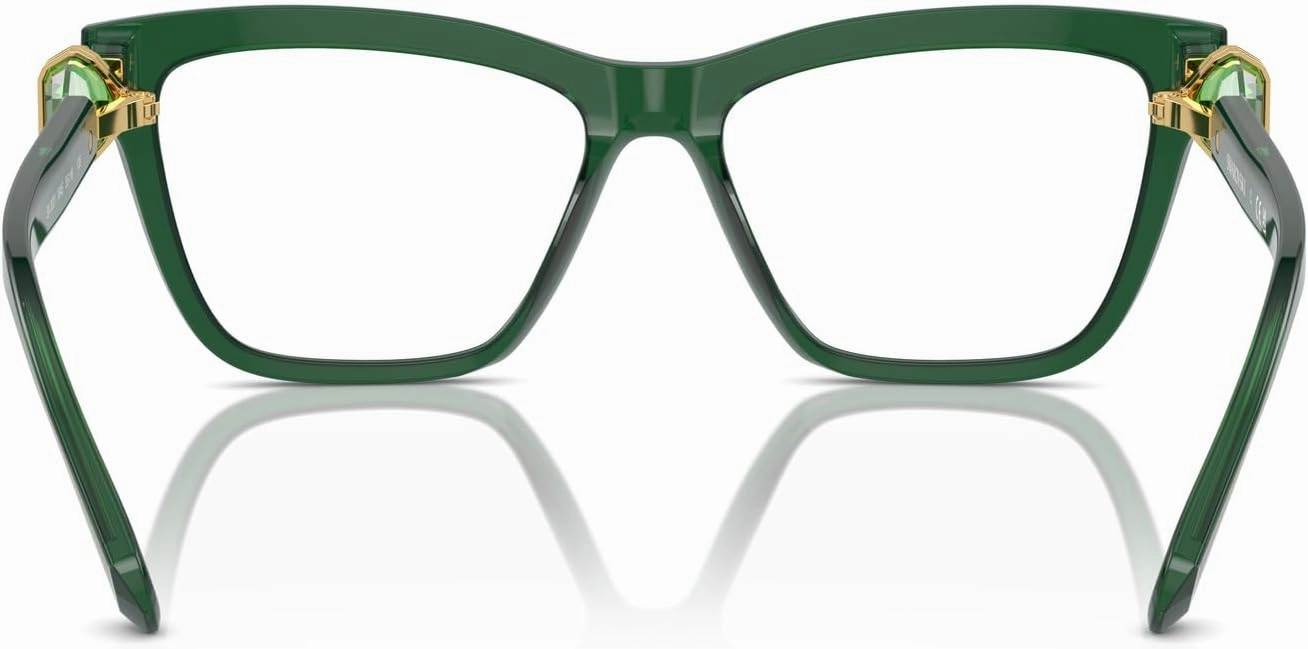 Swarovski Women's Sk2021 Square Prescription Eyewear Frames