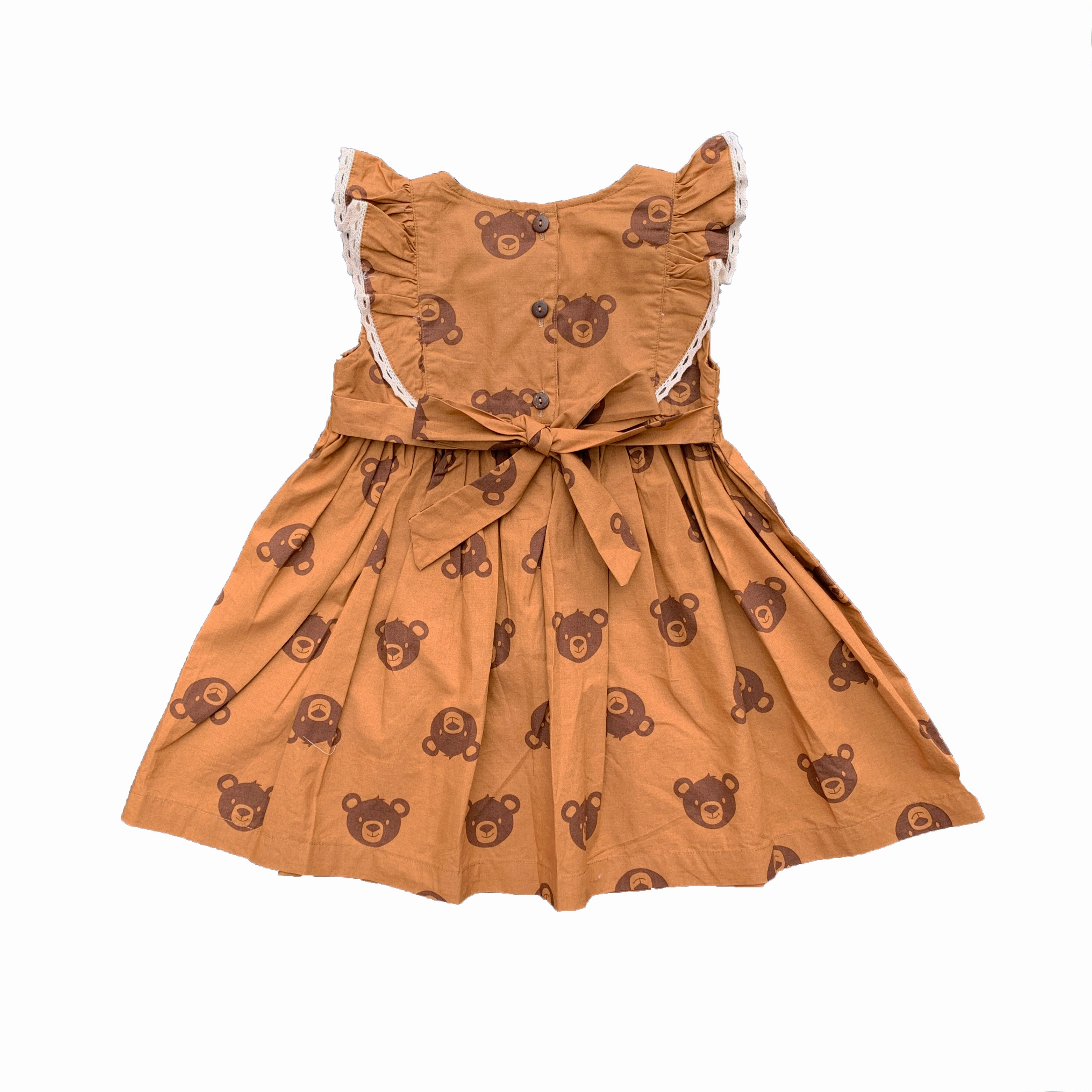 Teddy Bear Smocked Dress