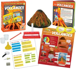 The Magic School Bus: Blasting Off with Erupting Volcanoes Brown, 10.5 Inch