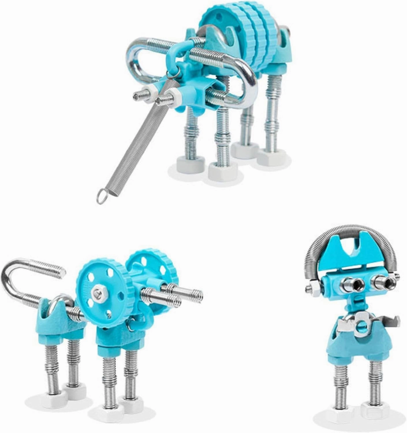 The Off Bits STEAM Building Kit, Educational Build Your Own Elephant Robot Toy for Kids Age 6 7 8 9  Year Old Boys & Girls, Animal Stem Toys Engineering Kit, Construction Toys STEAM Gift Ideas