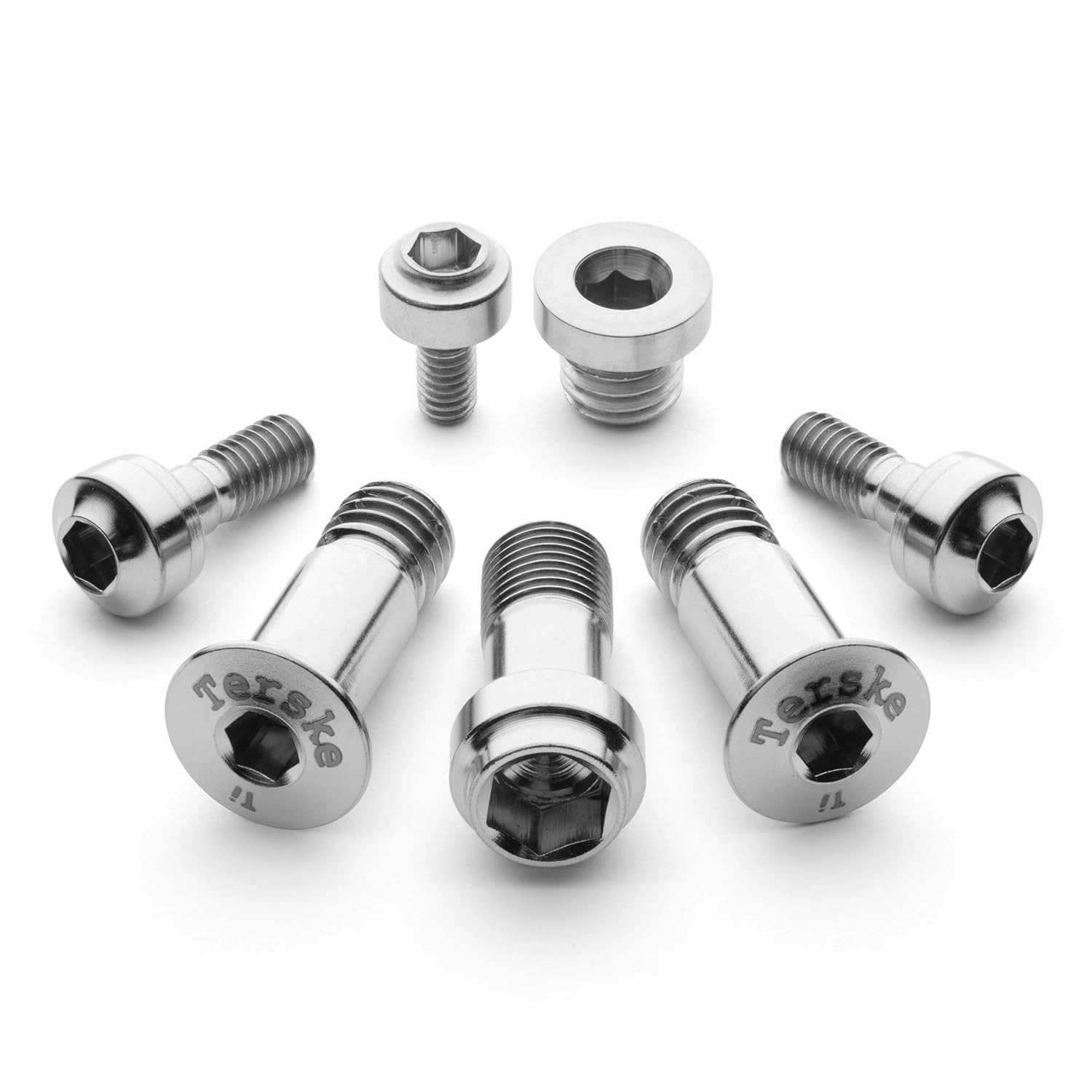 Titanium Transmission Derailleur Bolt Kit fits SRAM X0 XX Rear Derailleurs