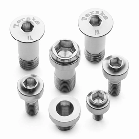 Titanium Transmission Derailleur Bolt Kit fits SRAM X0 XX Rear Derailleurs