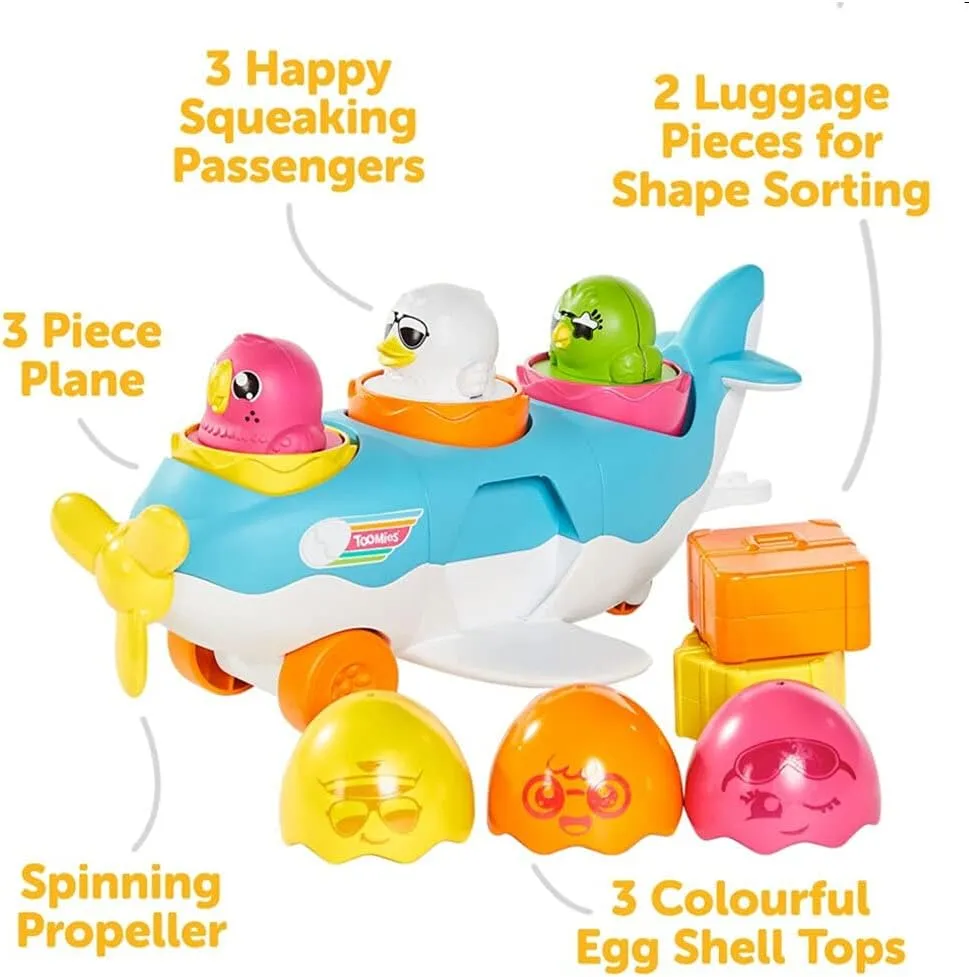 Toomies Tomy Push Along Load & Go Plane