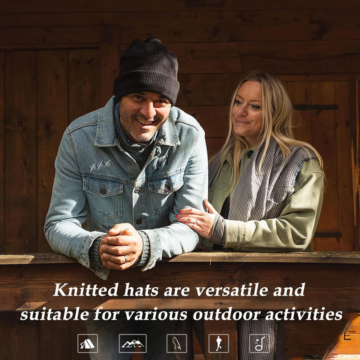 TOP-EX Oversized L/XL/XXL Waterproof Beanie Fleece Lined Hat for All-Weather Winter Warm Men Women Unisex