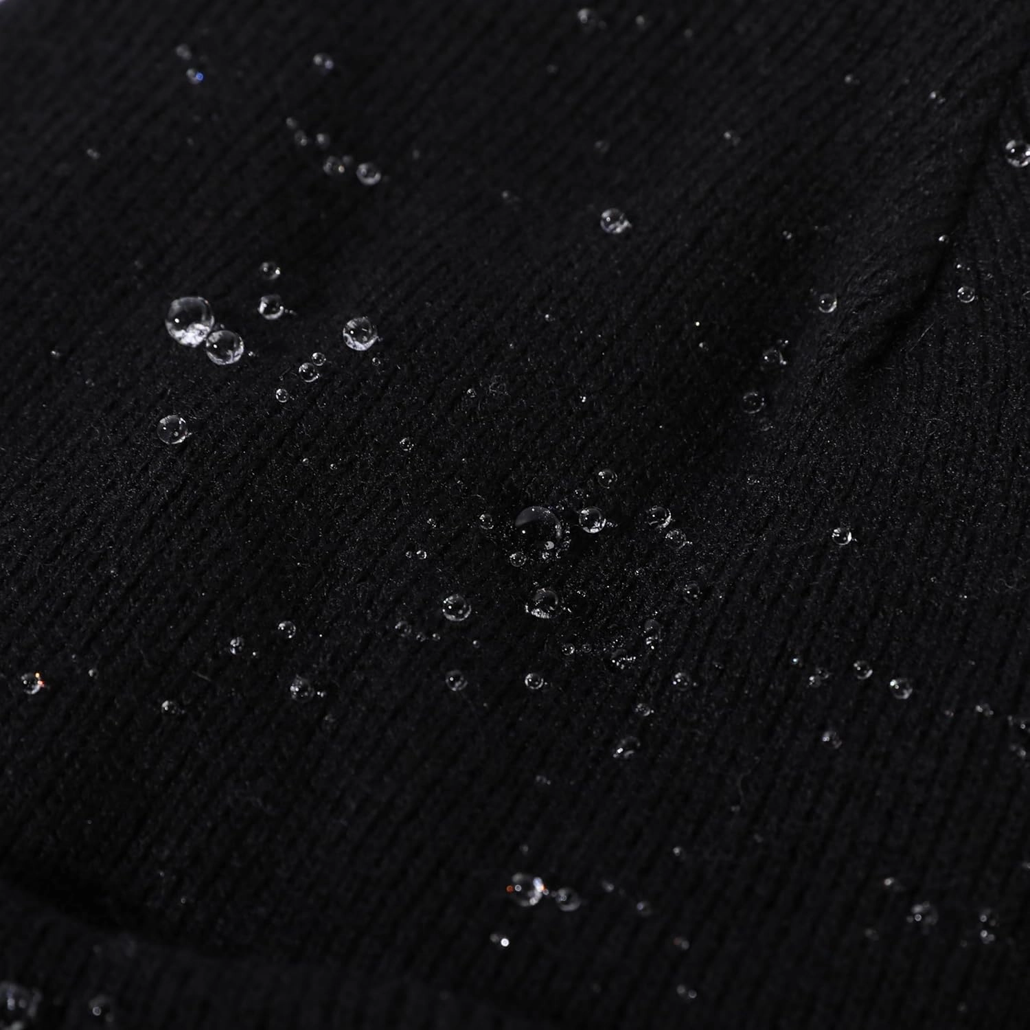TOP-EX Oversized L/XL/XXL Waterproof Beanie Fleece Lined Hat for All-Weather Winter Warm Men Women Unisex