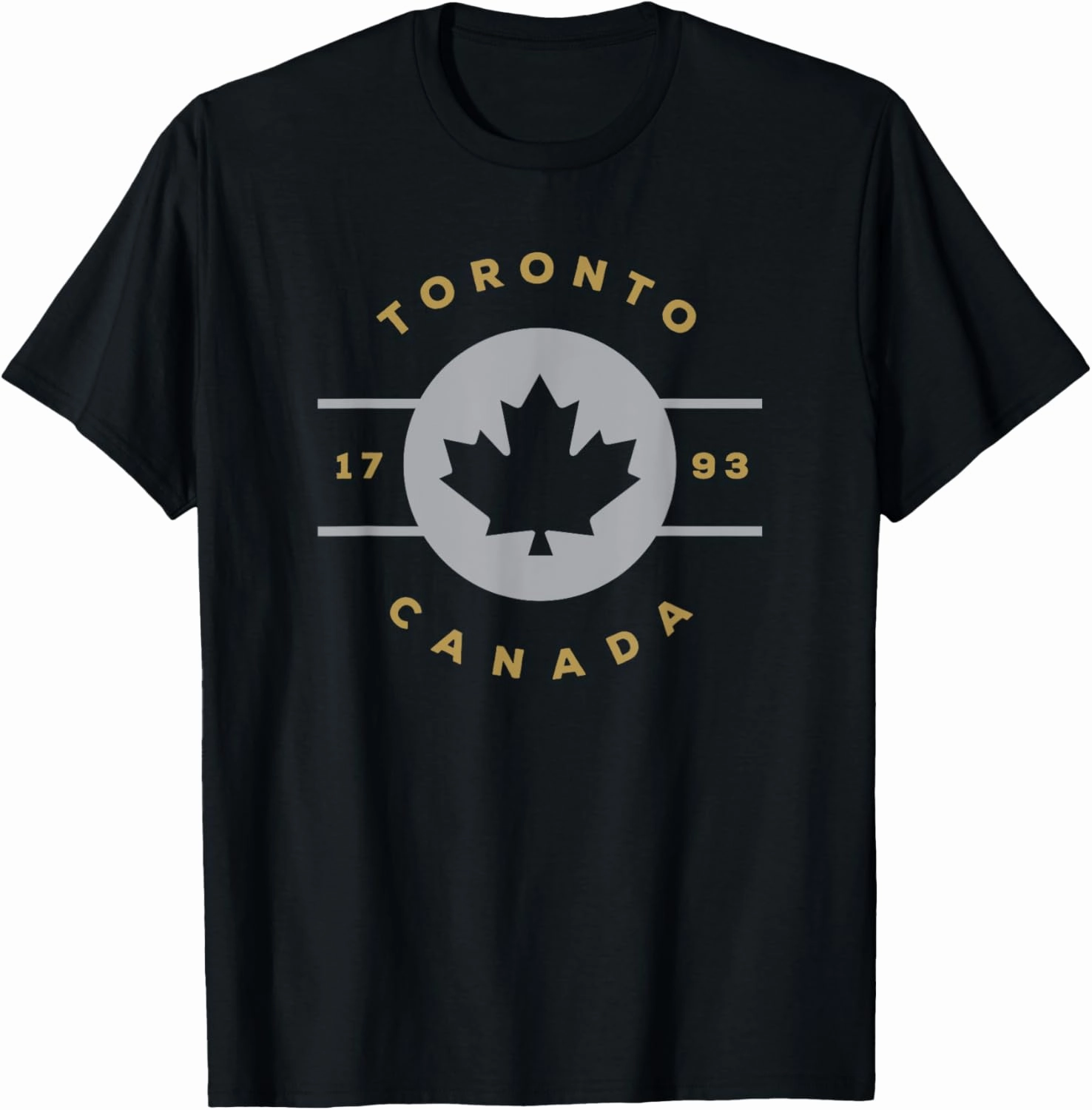 Toronto Shirt Toronto Maple Leaf Logo Canadian TShirt 1793 T-Shirt