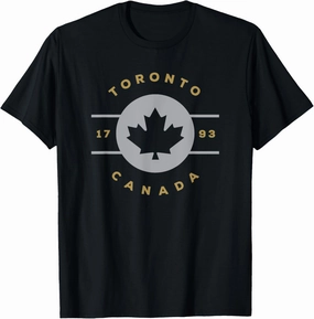 Toronto Shirt Toronto Maple Leaf Logo Canadian TShirt 1793 T-Shirt
