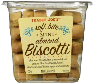 Trader Joe's Soft Bite Mini Almond Biscotti… - PACK OF 2