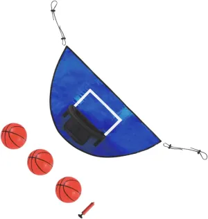 Trampoline Basketball Hoop Attachment Fun Trampoline Basketball Rack for Indoor Play