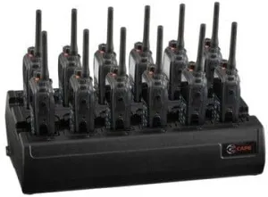 Twelve Bay Rapid Desk Charger for Hytera (HYT) BL1806 Rechargeable Two Way Radio (Built-in Power Supply)