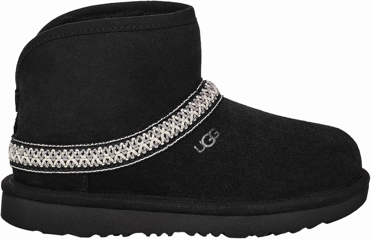 UGG Unisex-Child K Classic Mini Crescent Fashion Boot