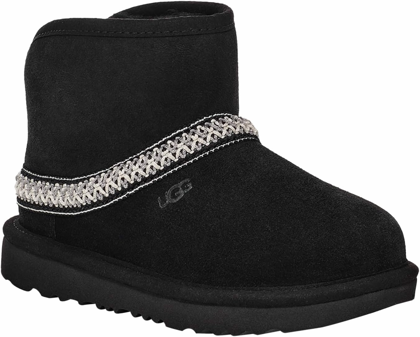 UGG Unisex-Child K Classic Mini Crescent Fashion Boot