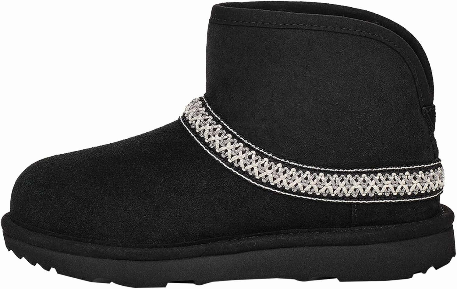 UGG Unisex-Child K Classic Mini Crescent Fashion Boot