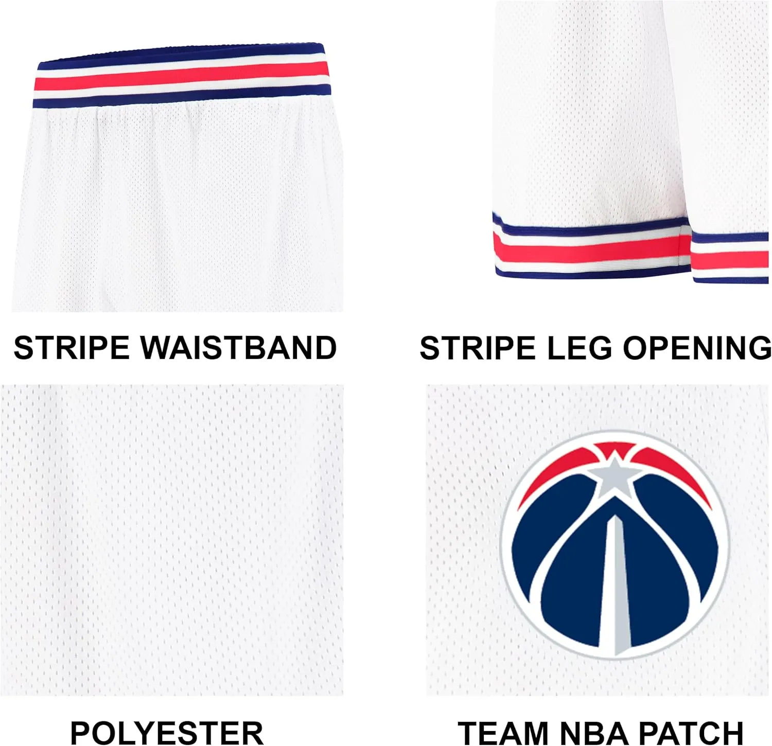 Ultra Game Men's NBA Official Soft Air Mesh Showtime Basketball Shorts-Classic Fit