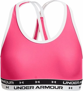 Under Armour Girls' Crossback Solid Bra