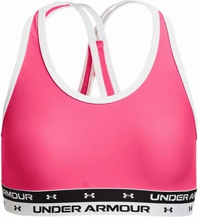 Under Armour Girls' Crossback Solid Bra