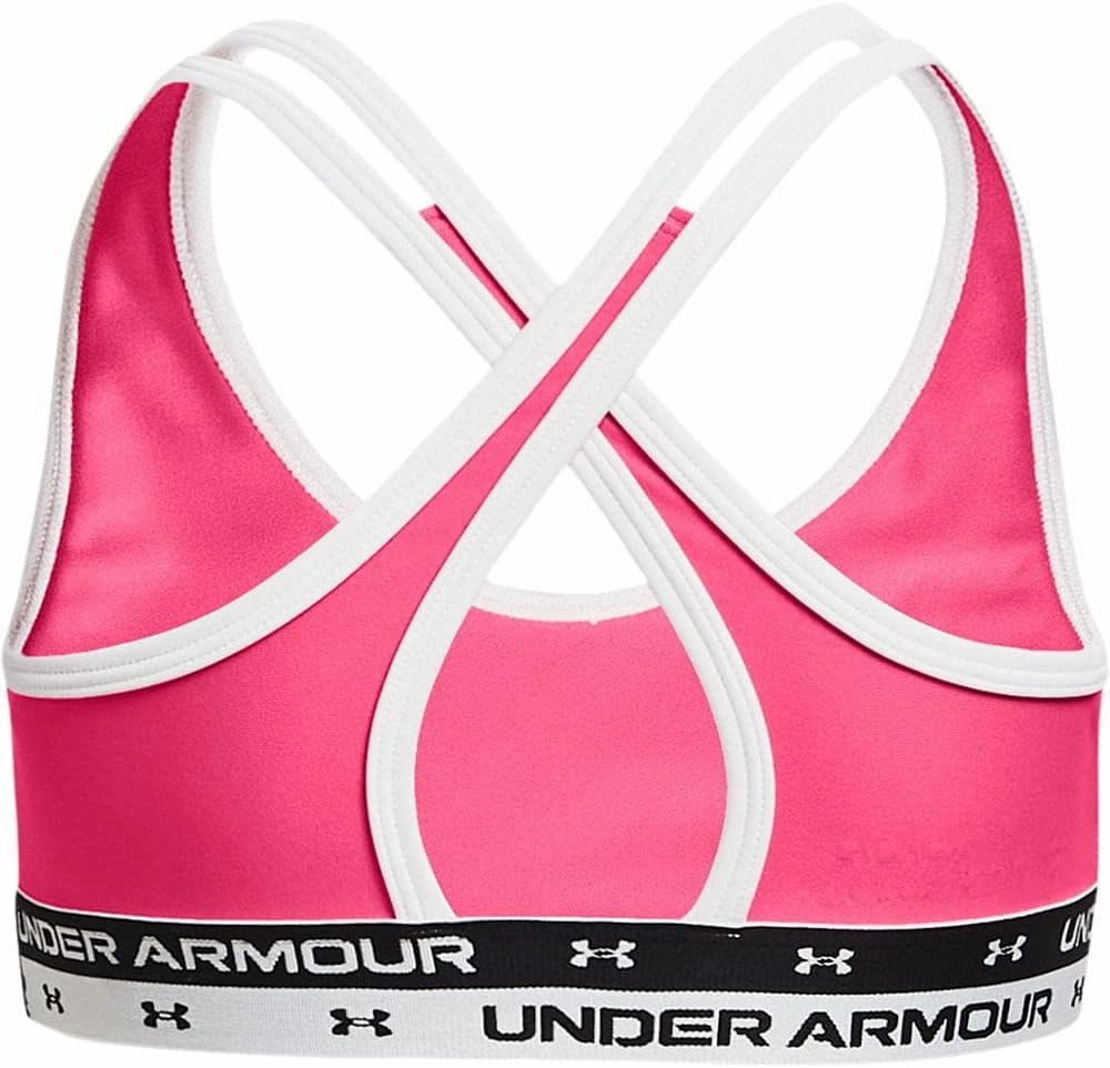 Under Armour Girls' Crossback Solid Bra