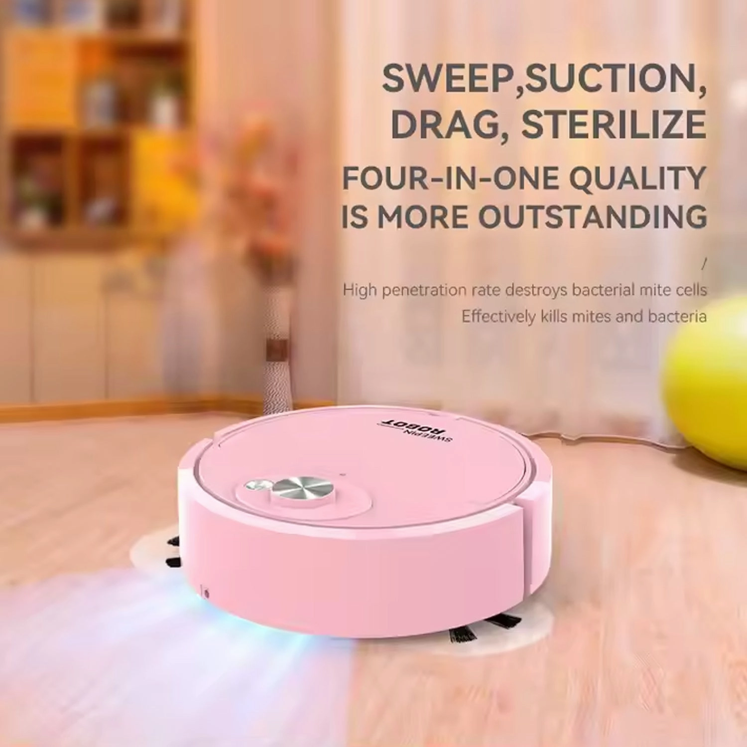 Vacuum Cleaner Sweeping Robot (1 Pc)