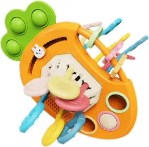 VANZACK Funny Pull String Engaging Interactive Educational for Basket Stuffer Promotes Fine Motor Skills and Imaginative Play