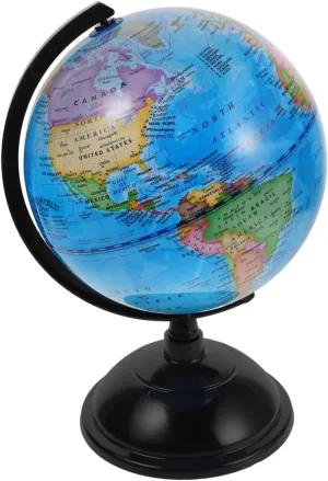 VICASKY Educational Kids' World Globe Piggy Bank Coin Box Money Storage Organizer