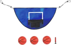 VICASKY Mini Basketball Ball with Trampoline Basketball Hoop for Boys and Girls