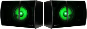 VocoPro 500 W (PMPO) Karaoke Powered Speaker with Bluetooth, MP3, FM, and LED Light Effects