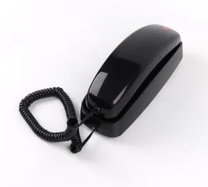 Wall Telephone, TelPal Corded Landline Phone for Home, Trimline Home Phones for Landline Wall Mount, Big Button Wall Telephones with Flash, Redial, Ringer High/Low, Retro Phone No AC Power