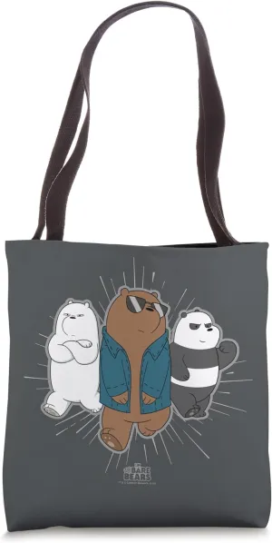 We Bare Bears Jacket Tote Bag