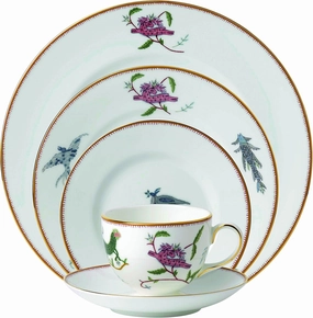 Wedgwood Mythical Creatures 5 Piece Place Setting, White