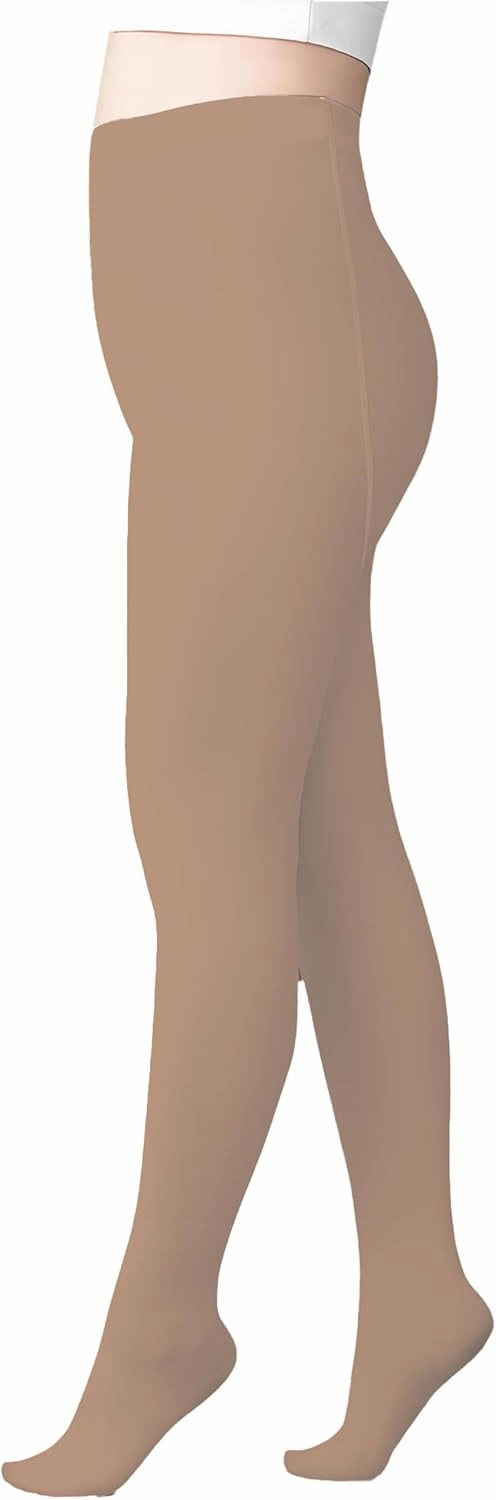 Wildarms 2 Pairs Women's Tights 80D Soft-Touch Opaque Solid Color Stretch Pantyhose Tights for Carnival, Dresses & Daily Wear