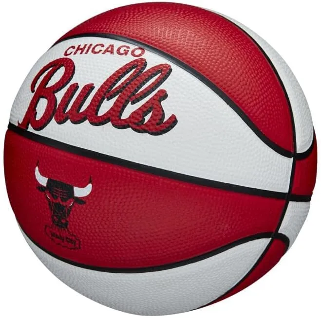 WILSON NBA Team Retro Mini Basketballs - Mini Size - 3"