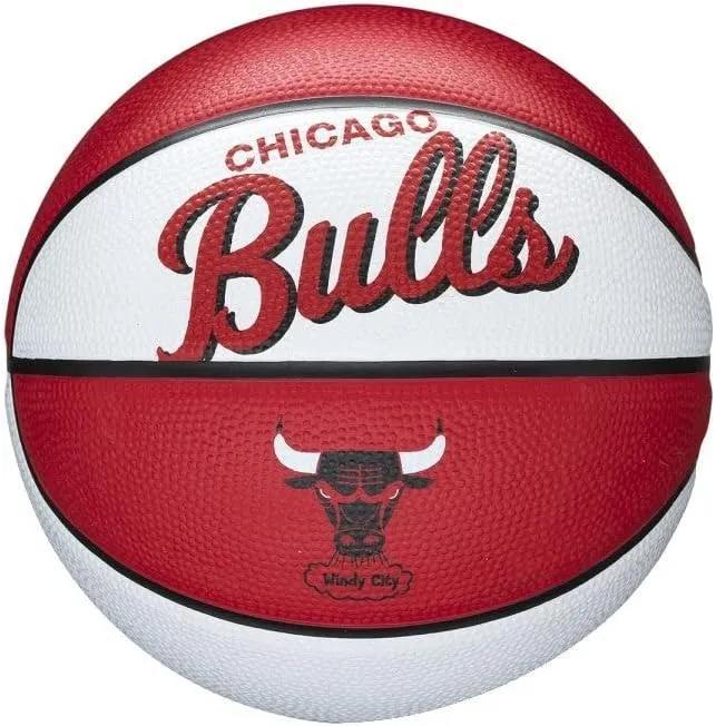 WILSON NBA Team Retro Mini Basketballs - Mini Size - 3"