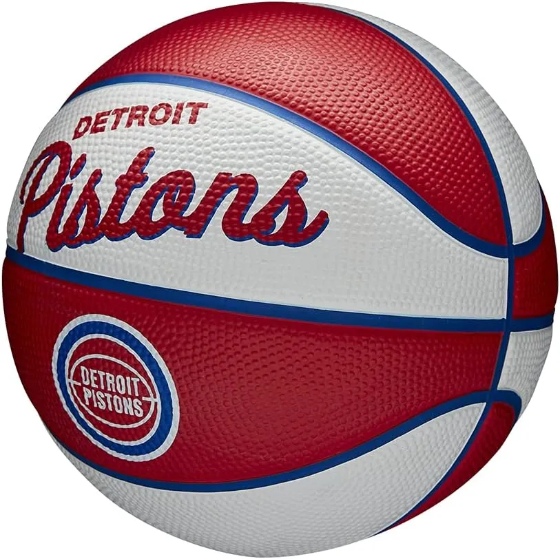 WILSON NBA Team Retro Mini Basketballs - Mini Size - 3"