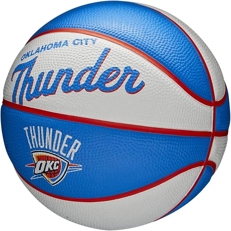 WILSON NBA Team Retro Mini Basketballs - Mini Size - 3"