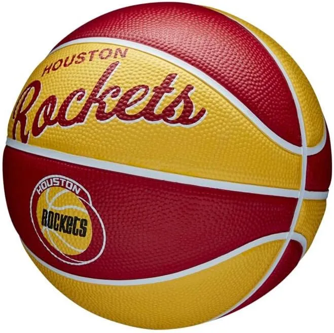 WILSON NBA Team Retro Mini Basketballs - Mini Size - 3"
